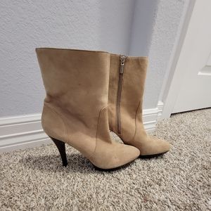 Banana Republic ankle platform boots